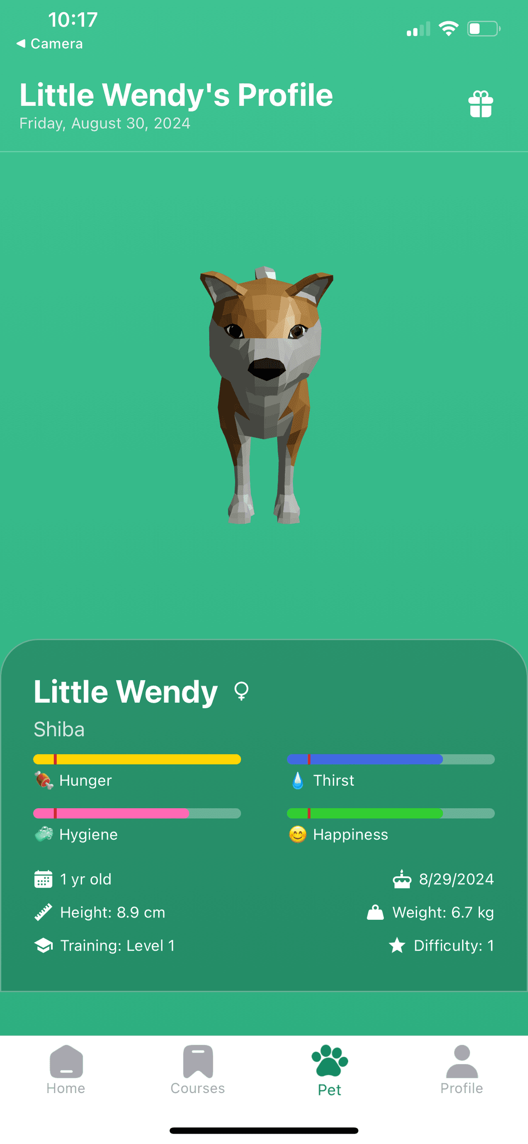 Family dashboard illustration